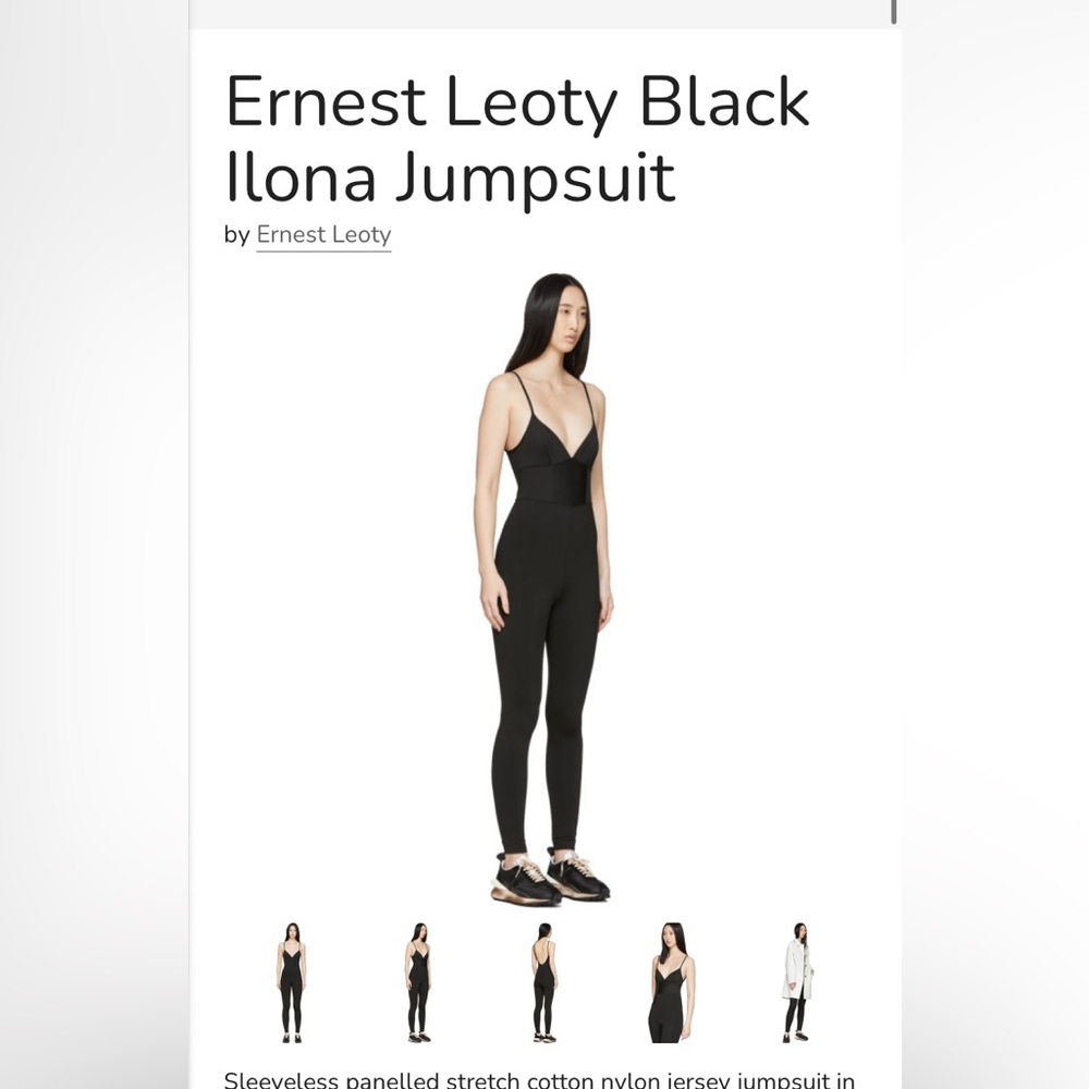 E. Leoty Ilona bodysuit Small